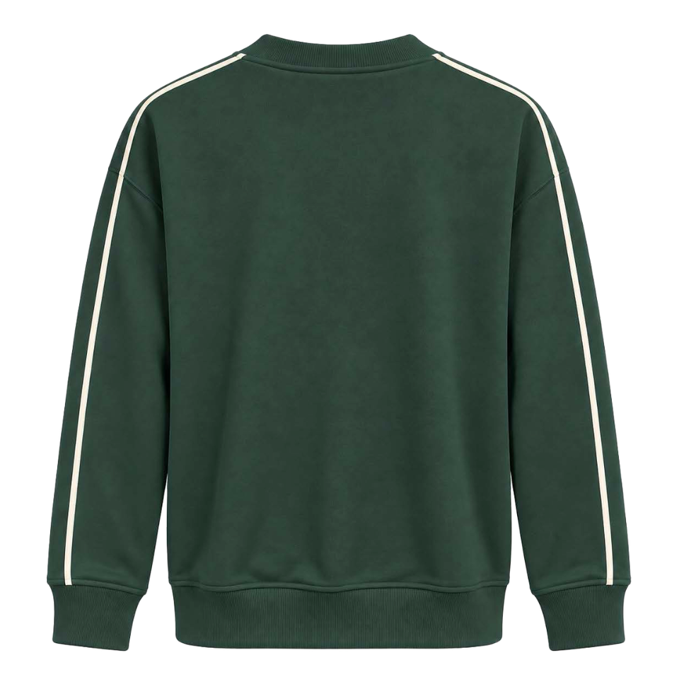 Sweatshirt with Piping