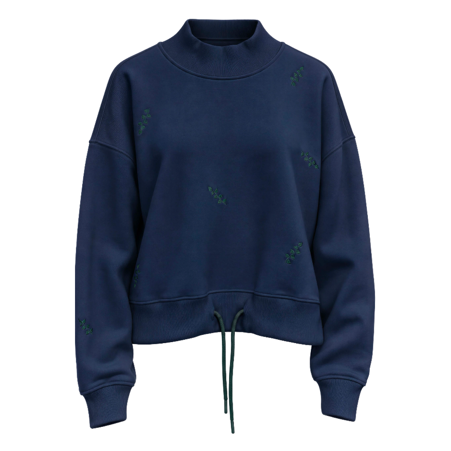 Women's Cropped Ivy Sweatshirt