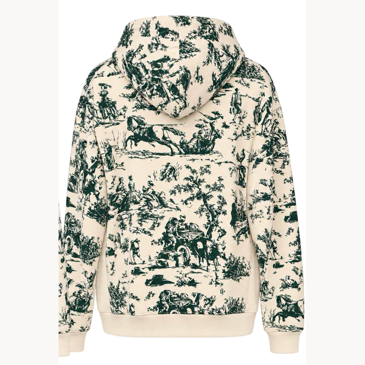 Hoodie with Toile