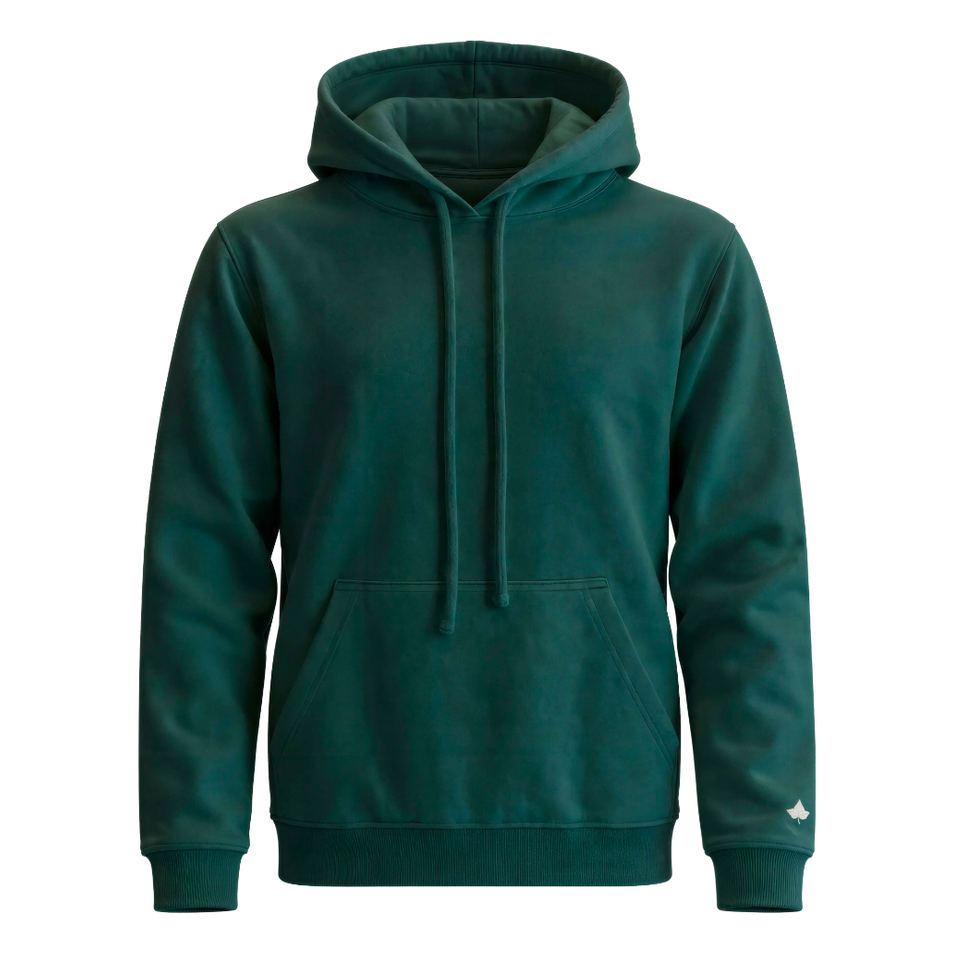 Heavy Hoodie with Ivy leaf