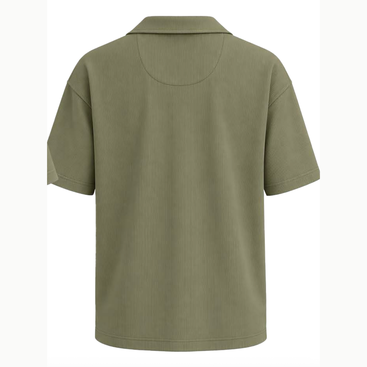Men's Ribbed Button Down