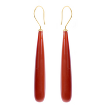 Load image into Gallery viewer, The Invisibles - Red Agate Earrings
