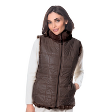 Load image into Gallery viewer, Linda Richards - Reversible Puffer Vest
