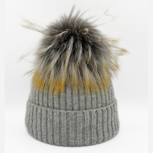 Load image into Gallery viewer, Linda Richards - Angora with Pom Beanie
