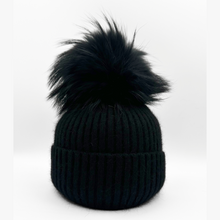 Load image into Gallery viewer, Linda Richards - Angora with Pom Beanie
