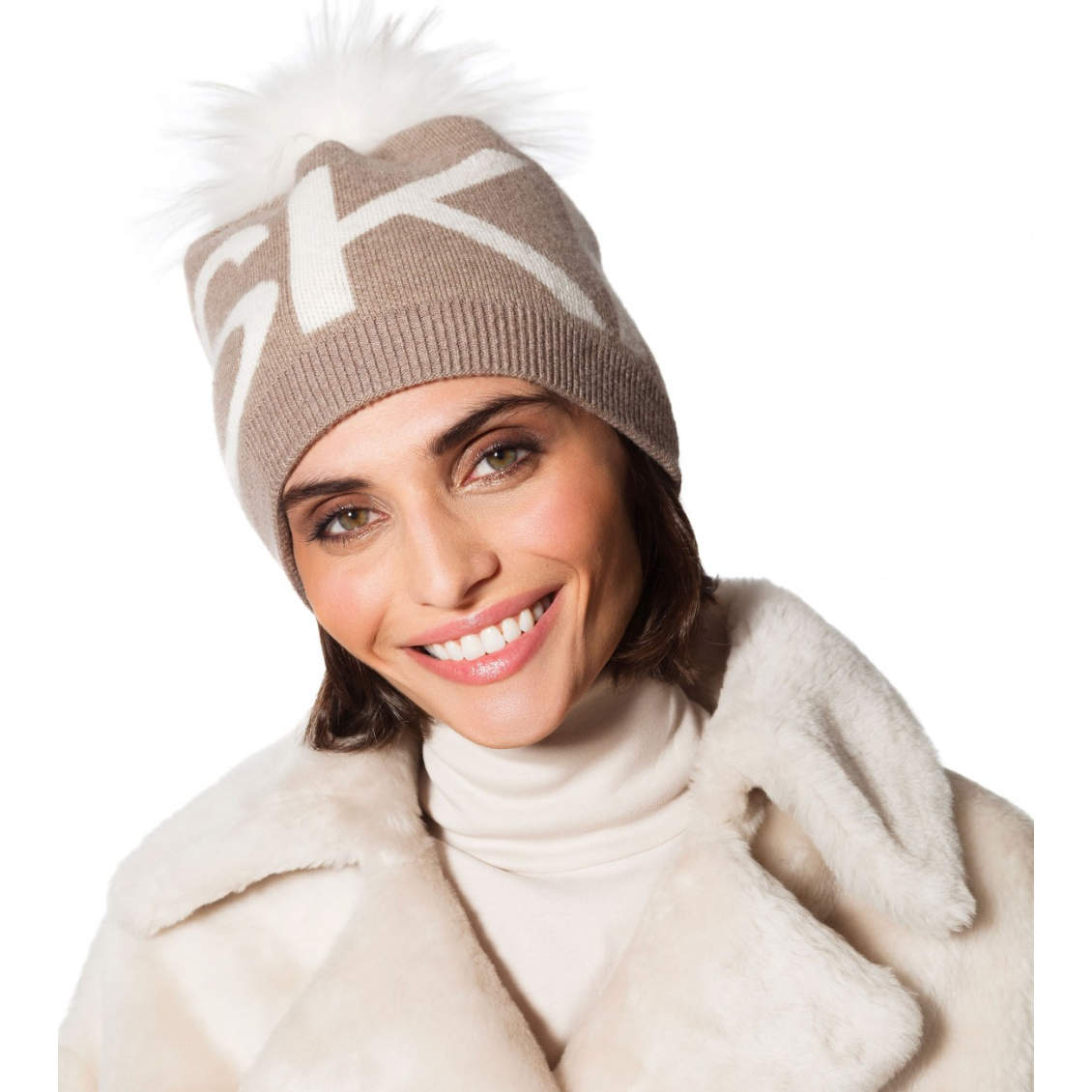 Linda Richards - Angora SKI Beanie with Pom