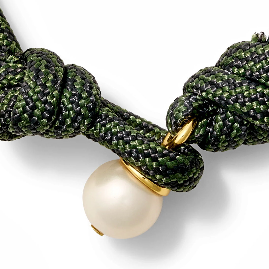 The Paracord + Pearl Bracelet