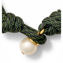 Load image into Gallery viewer, The Paracord + Pebble Pearl Pendant
