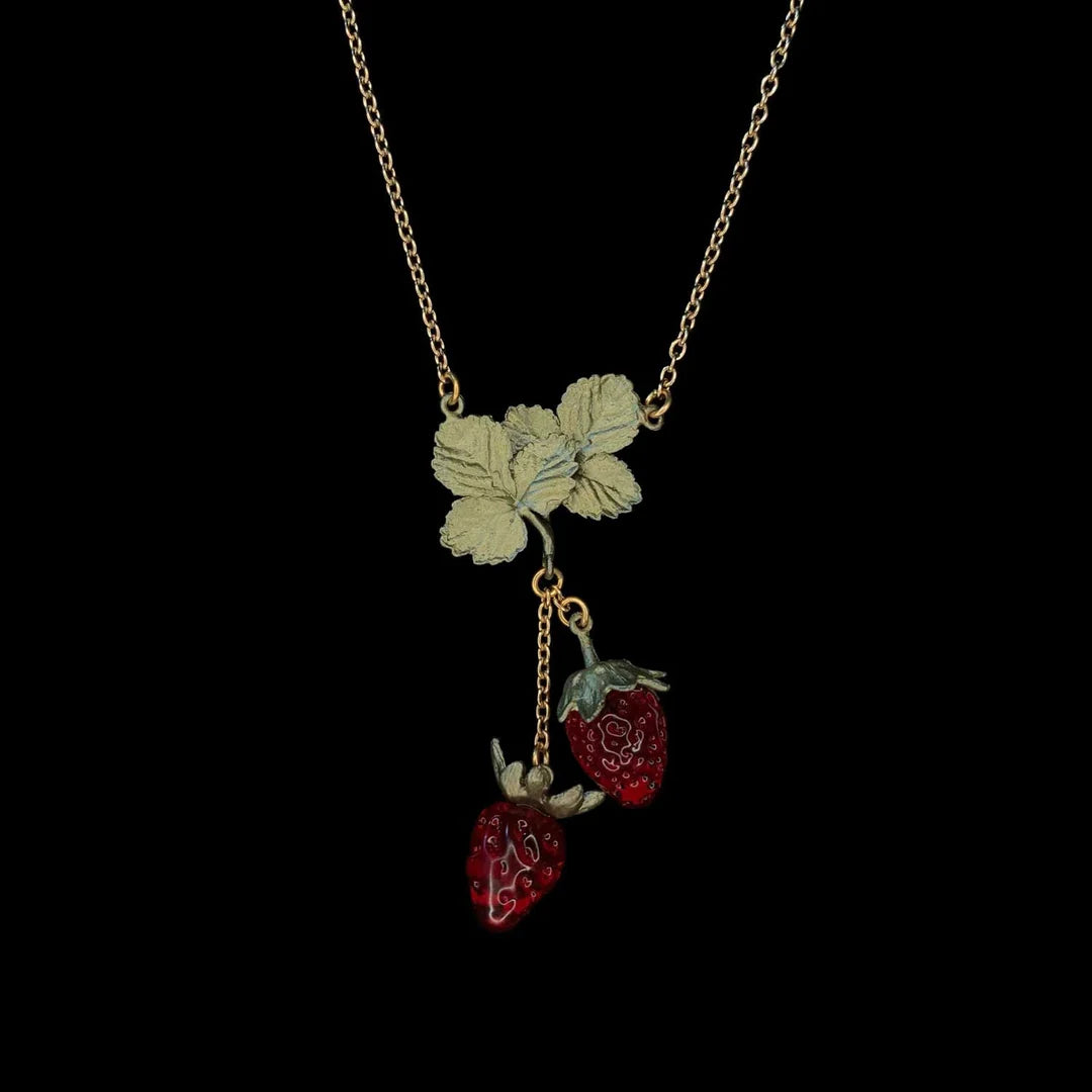 Michael Michaud Jewelry - Strawberry Double Pendant