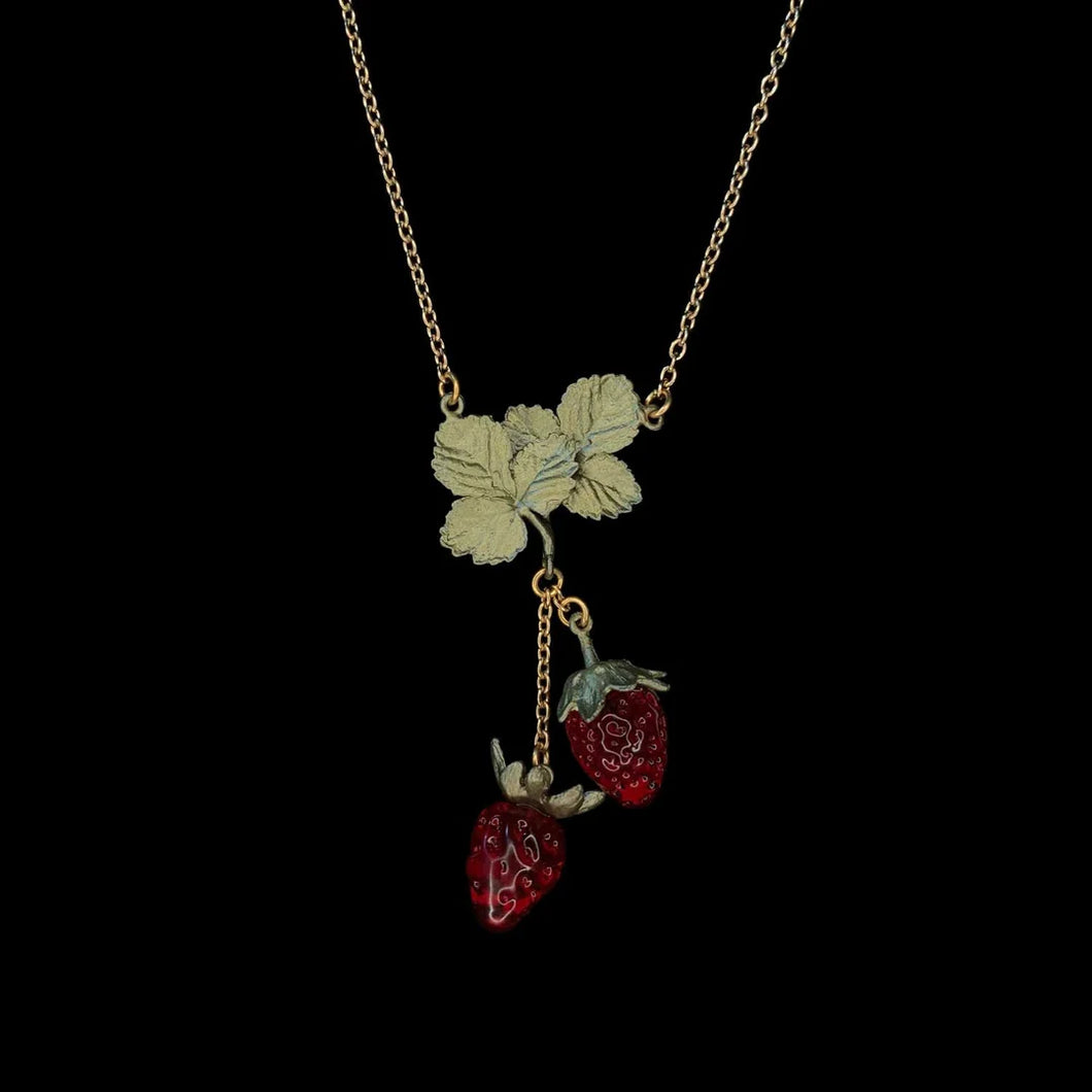 Michael Michaud Jewelry - Strawberry Double Pendant