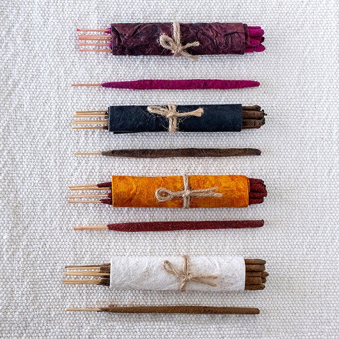 Incense - Hand Rolled Packs of 8 Sticks