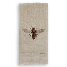 Load image into Gallery viewer, French Graffiti Natural Linen Hand Towels

