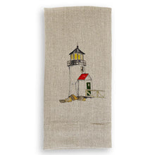 Load image into Gallery viewer, French Graffiti Natural Linen Hand Towels

