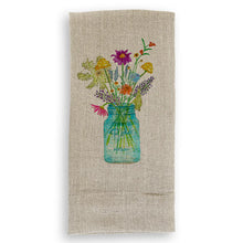 Load image into Gallery viewer, French Graffiti Natural Linen Hand Towels
