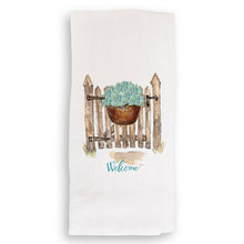 Load image into Gallery viewer, Gate with Hydrangea Basket
