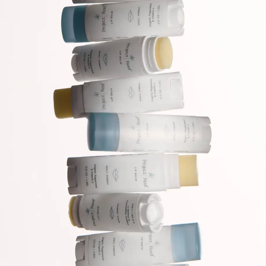 Project Reef Organic Peppermint & Vitamin E Lip Balm