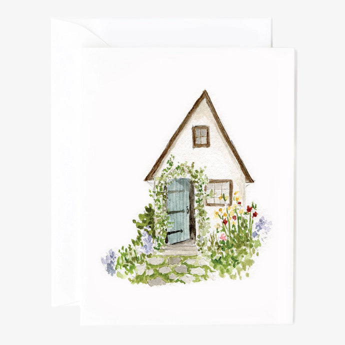 Set of 8 Garden Cottage Notecards
