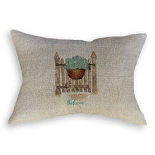 Load image into Gallery viewer, Gate with Hydrangea Basket
