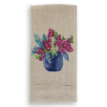 Load image into Gallery viewer, French Graffiti Natural Linen Hand Towels
