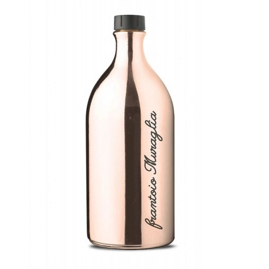 Extra Virgin Olive Oil Glass Bottle (Rose Gold) By Muraglia
