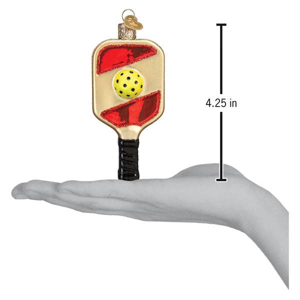 Pickleball Paddle Ornament