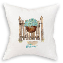 Load image into Gallery viewer, Gate with Hydrangea Basket
