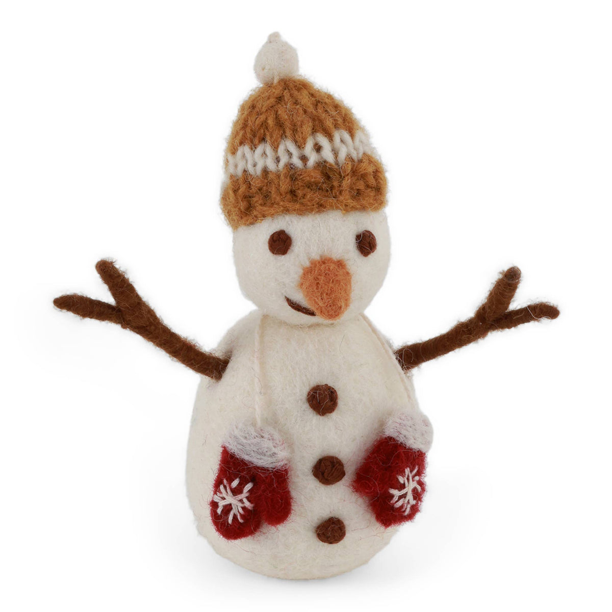 Snowman w/Ochre Hat & Mittens