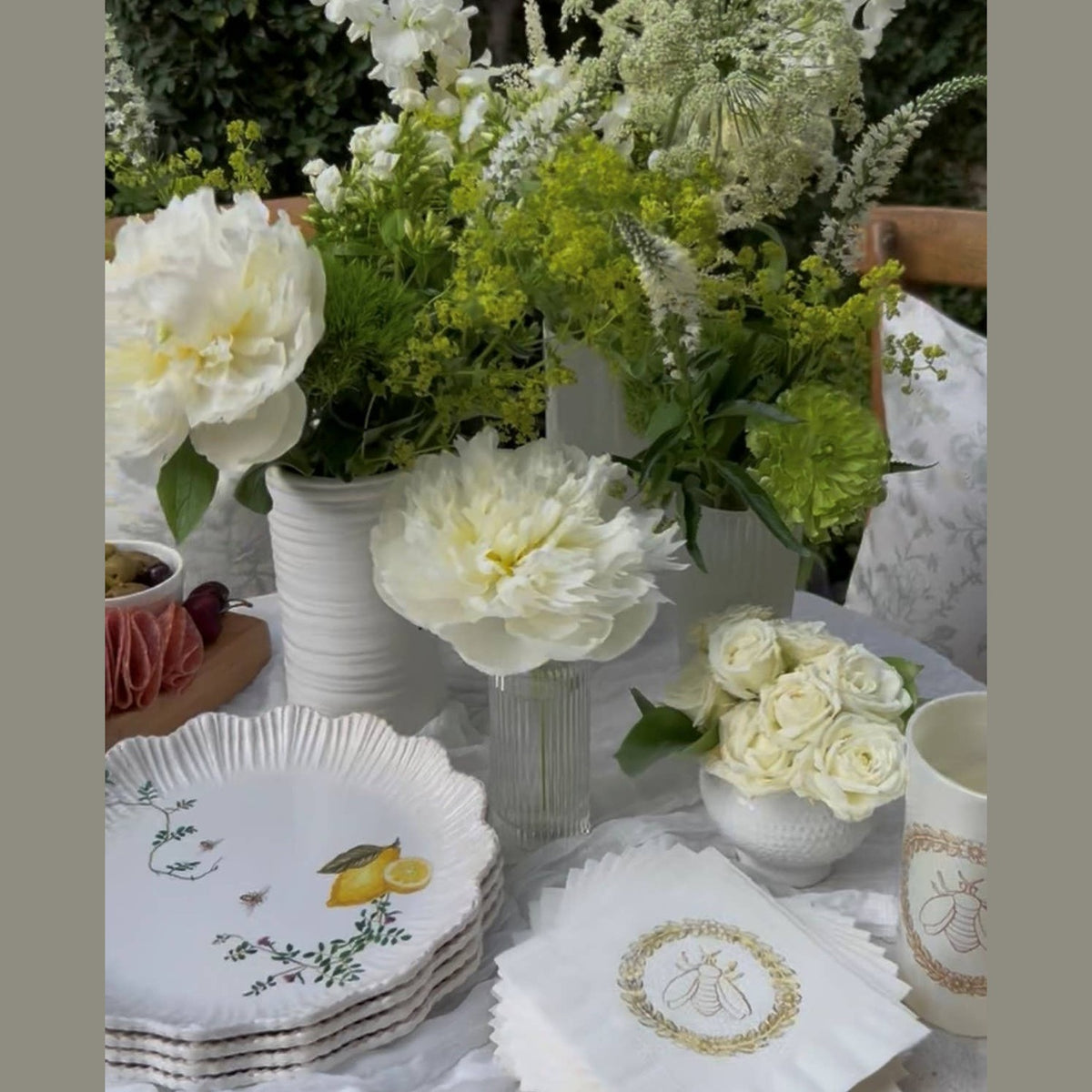 Empire Bee Cocktail Napkins