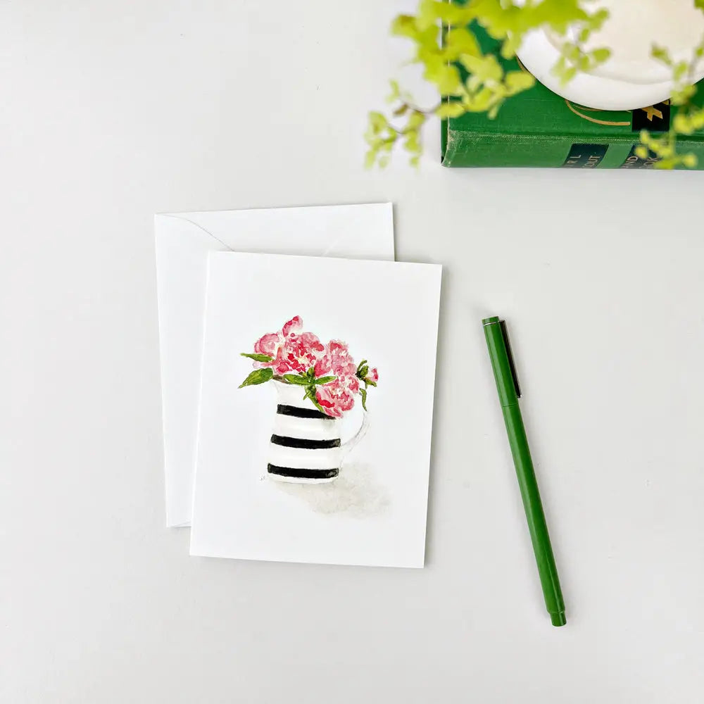Set of 8 Assorted Flower Notecards