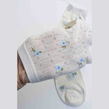 Load image into Gallery viewer, Mini Floral Cotton Socks
