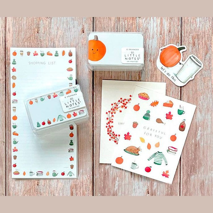 Crisp & Cozy Thanksgiving Greeting Card