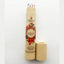 Load image into Gallery viewer, 12-Color Watercolor Pencil Set for Gentle, Beginner-Friendly Creative Play
