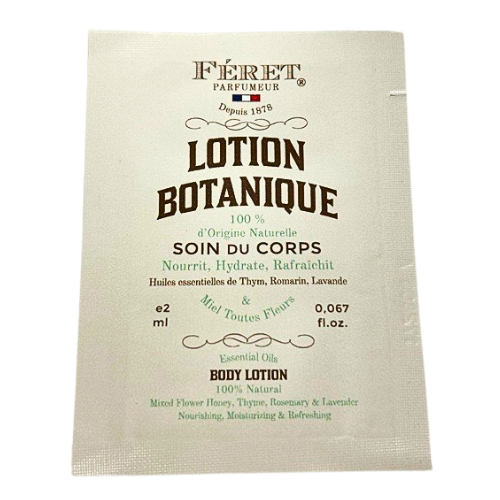 Botanical Lotion Samples 2ml (Pack of 12)