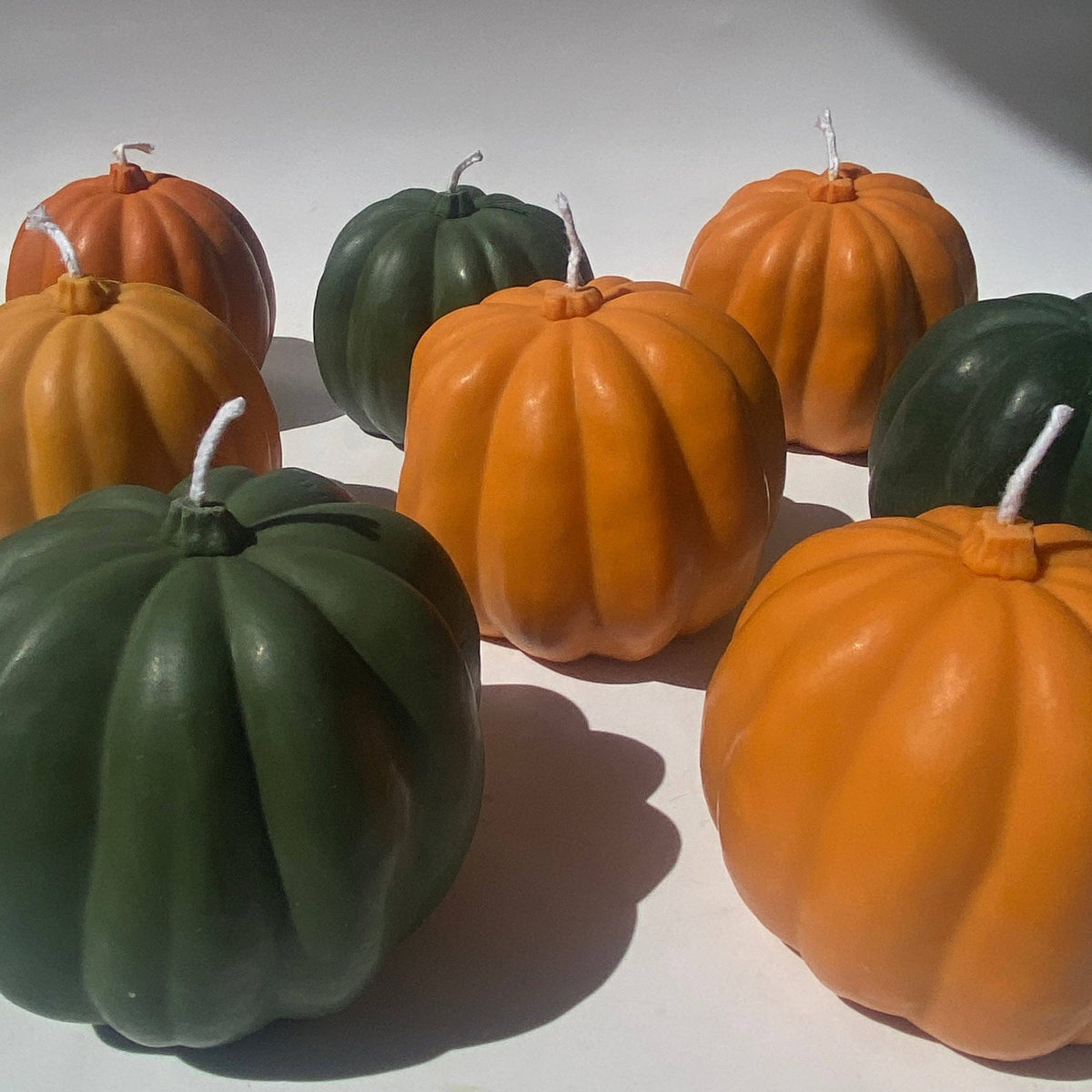 Pumpkin Candle - Orange