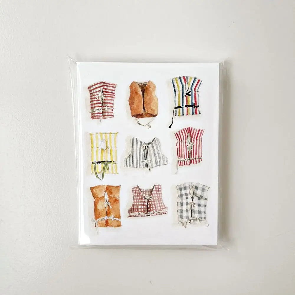 Set of 8 Boat Notecards