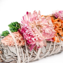 Load image into Gallery viewer, 4&quot; Sherbet Color Sage Smudge Stick
