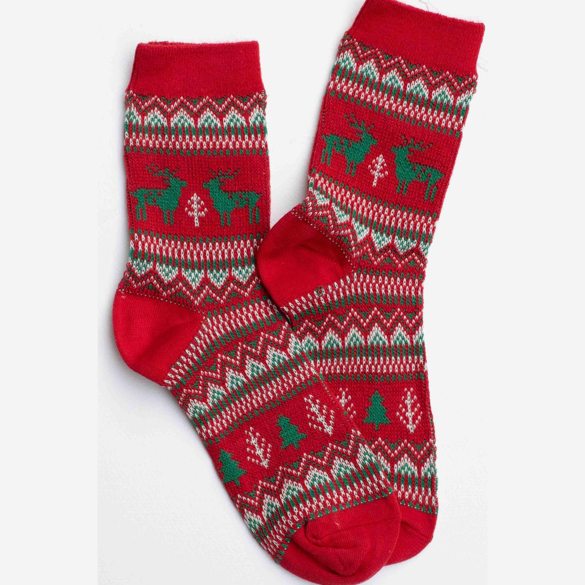 Holiday Deer Casual Socks