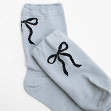Load image into Gallery viewer, Women's Holiday Ribbon Bow Casual Socks
