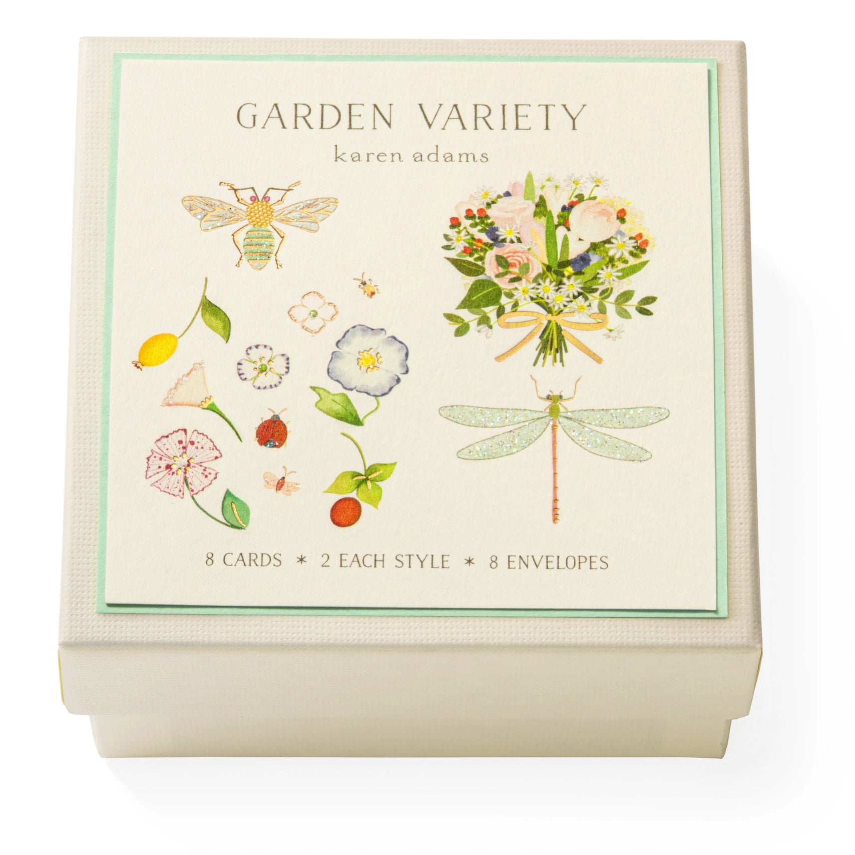 Box of 8 Gift Enclosure Mini Cards