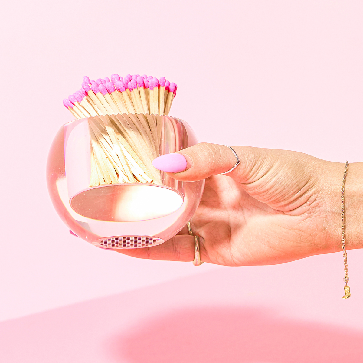 Round Match Striker - Hot Pink Matches