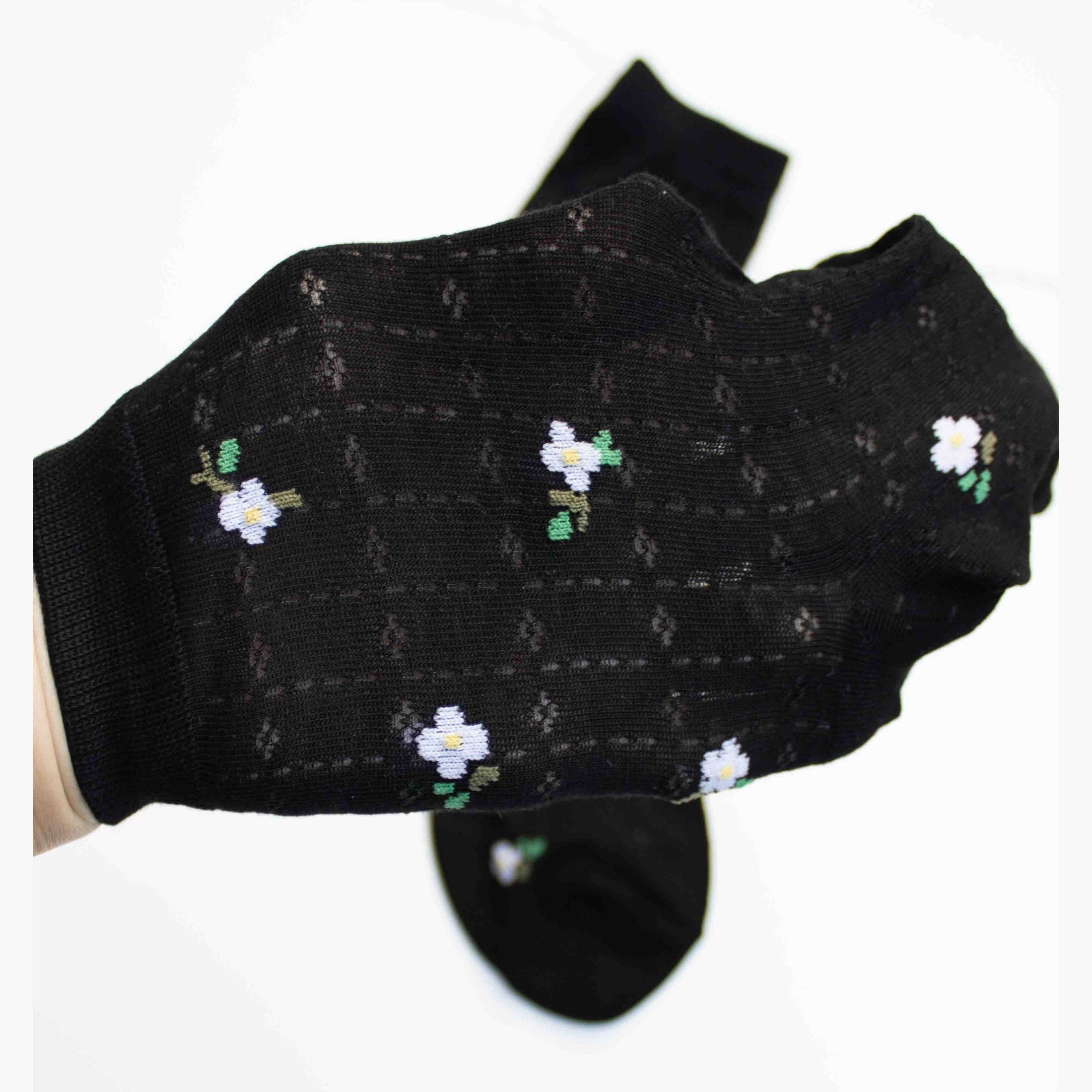 Mini Floral Cotton Socks