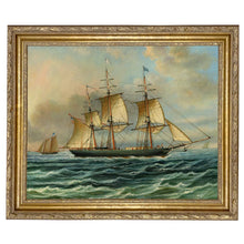 Load image into Gallery viewer, Baltimore Clipper Architect Vintage Painting Print
