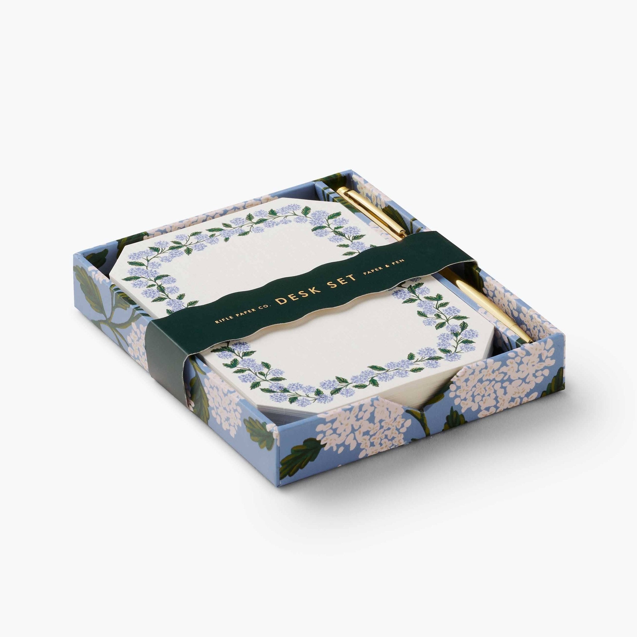 Hydrangea Note Writing Set