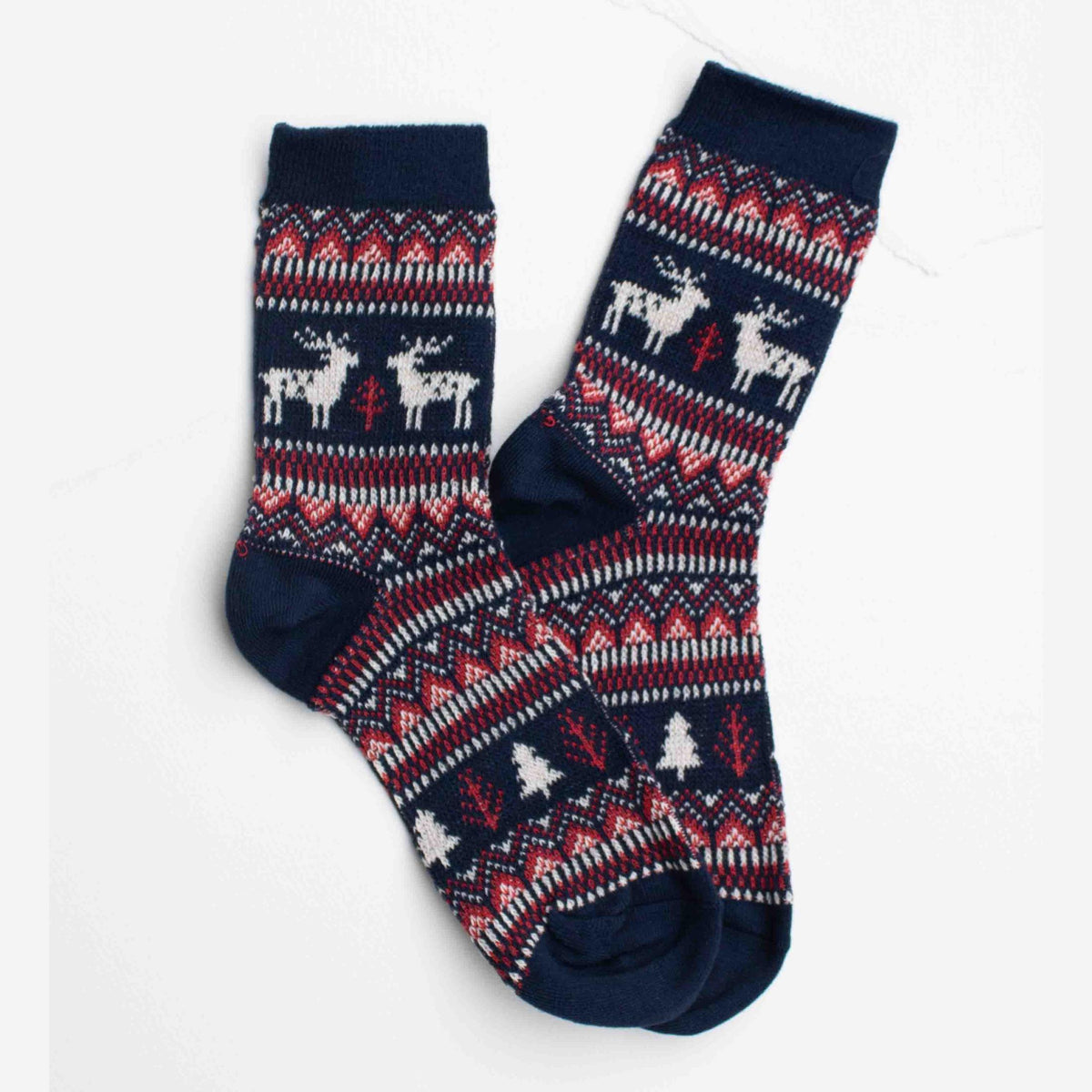 Holiday Deer Casual Socks