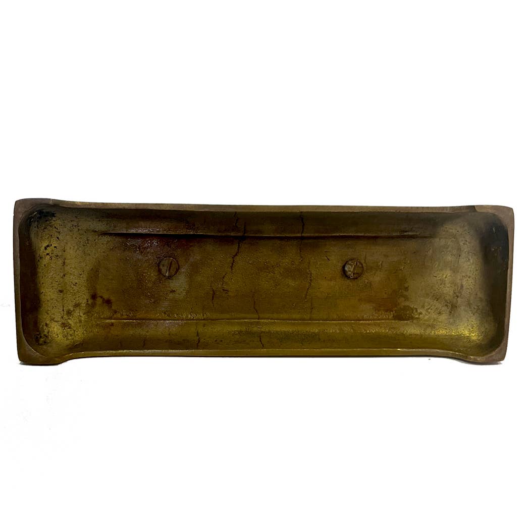 Antiqued Brass Horse Door Stopper | Vintage | Home Accents