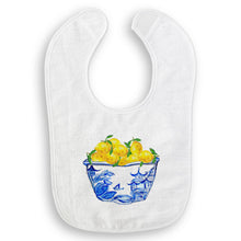 Load image into Gallery viewer, Blue &amp; White Bowl with Lemons
