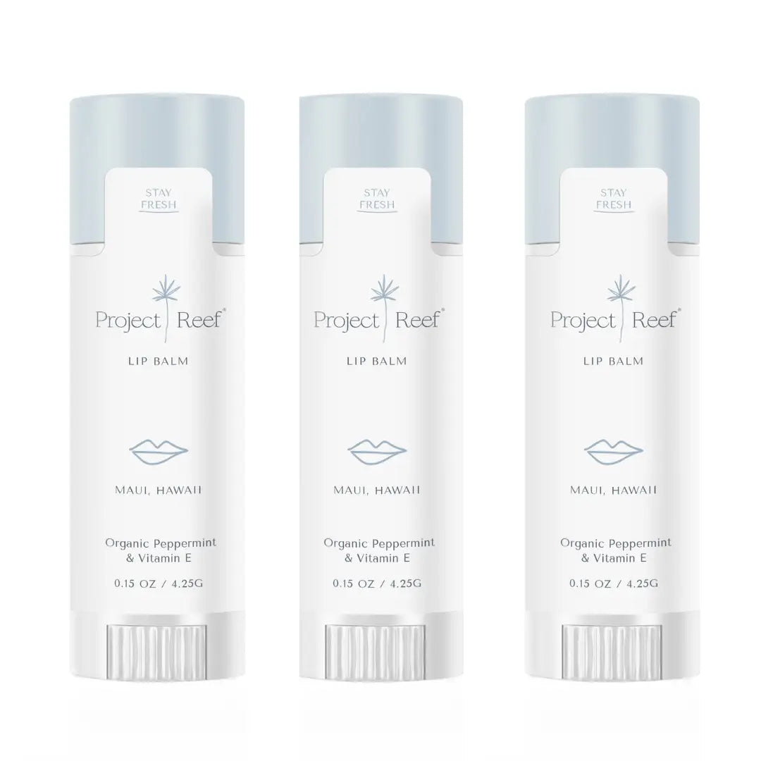 Project Reef Organic Peppermint & Vitamin E Lip Balm