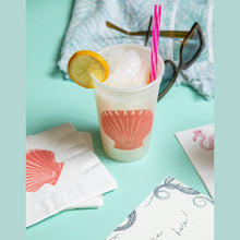 Load image into Gallery viewer, Scallop Cocktail Napkins
