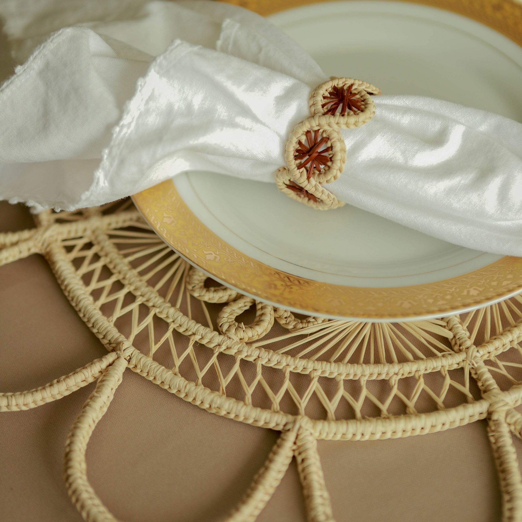 Kani Swirl Napkin Ring