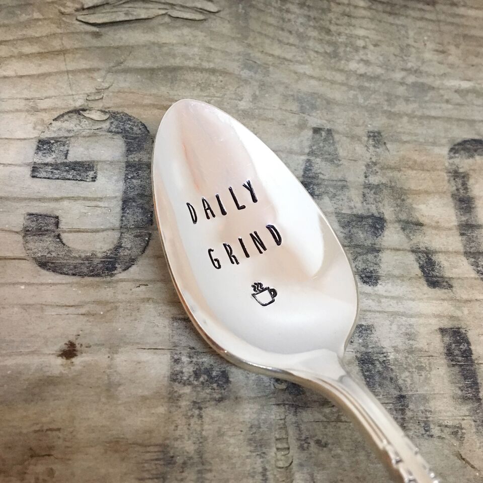 Engraved Tea Spoon